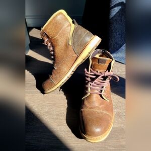 Men's Brown Leather Boots